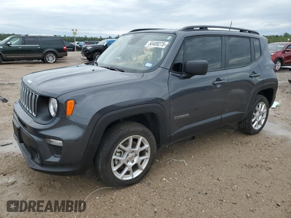 2023 Jeep Renegade Upland с VIN ZACNJDB17PPP58497, выставлен на аукционе Copart как лот 50409275 с пробегом 7 475 миль миль и Списание • Salvage title. История ставок и продаж доступна на DreamBid. Изображение 1.