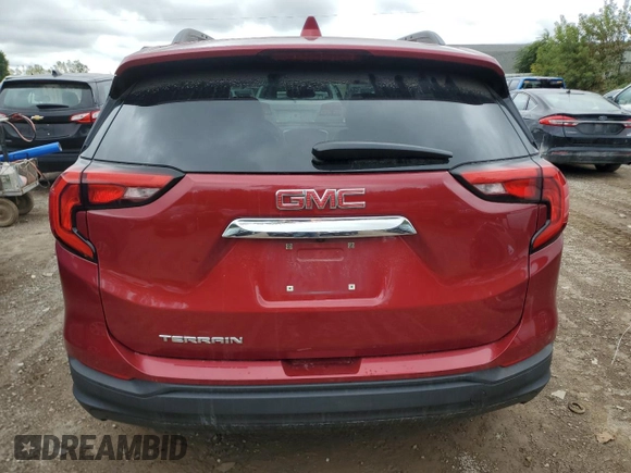 2019 GMC Terrain SLE with VIN 3GKALMEV0KL396366, listed as a Copart auction lot 72405394 with 68,837 mi miles and Salvage Title. Bid and sale history available at DreamBid. Image 6.