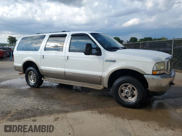 2002 Ford Excursion Limited with VIN 1FMNU43S02EA53250, listed as a Copart auction lot 64440355 with 229,939 mi miles and Clean title. Bid and sale history available at DreamBid. Image 4.