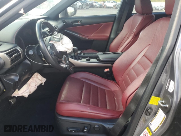 2014 Lexus IS 250 with VIN JTHBF1D28E5019204, listed as a Copart auction lot 48199365 with 93,436 mi miles and Salvage Title. Bid and sale history available at DreamBid. Image 7.