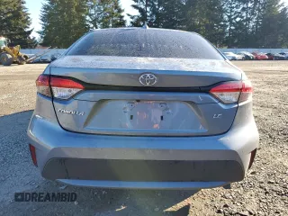 2020 Toyota Corolla LE with VIN 5YFEPRAE3LP134088, listed as a Copart auction lot 42796305 with 33,634 mi miles and Salvage Title. Bid and sale history available at carsss.com. Image 6.