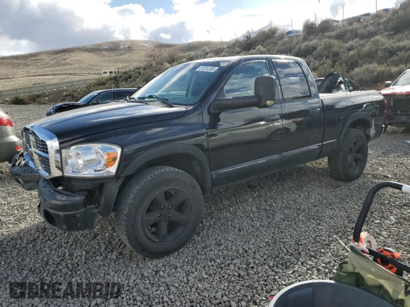 2008 Dodge 1500 SLT with VIN 1D7HU18288S501145, listed as a Copart auction lot 51324385 with 124,344 mi miles and Salvage Title. Bid and sale history available at DreamBid. Image 1.