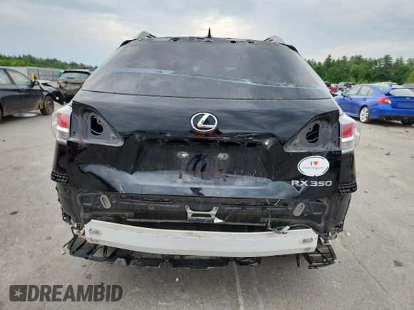 2015 Lexus RX 350 with VIN 2T2BK1BA8FC291596, listed as a Copart auction lot 59483745 with 118,067 mi miles and Salvage title. Bid and sale history available at DreamBid. Image 6.
