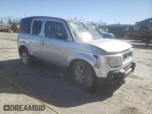 2006 Honda Element EX-P with VIN 5J6YH28776L014374, listed as a Copart auction lot 47203915 with 262,167 mi miles and Salvage Title. Bid and sale history available at DreamBid. Image 4.