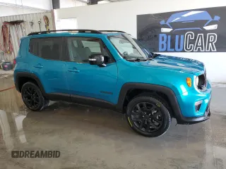 2022 Jeep Renegade Altitude z VIN ZACNJDE1XNPN73059, wystawiony jako Copart lot #56214685 z przebiegiem 56 666 mil mil oraz Szkoda całkowita • Salvage title. Historia ofert i sprzedaży dostępna na DreamBid. Obrazek 4.
