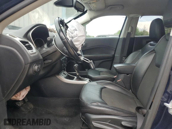 2020 Jeep Compass Latitude with VIN 3C4NJCBB6LT141553, listed as a Copart auction lot 61432225 with 87,151 mi miles and Non repairable. Bid and sale history available at DreamBid. Image 7.