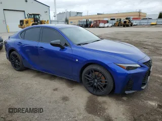 2024 Lexus IS 350 F Sport with VIN JTHGZ1E24R5035224, listed as a Copart auction lot 54204005 with 11,974 mi miles and Non repairable. Bid and sale history available at DreamBid. Image 4.