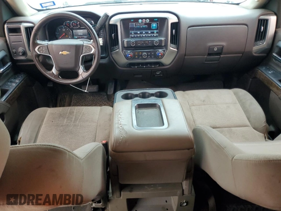 2015 Chevrolet Silverado 1500 LT with VIN 1GCRCREH4FZ387609, listed as a Copart auction lot 45706205 with 136,500 mi miles and Salvage Title. Bid and sale history available at carsss.com. Image 8.