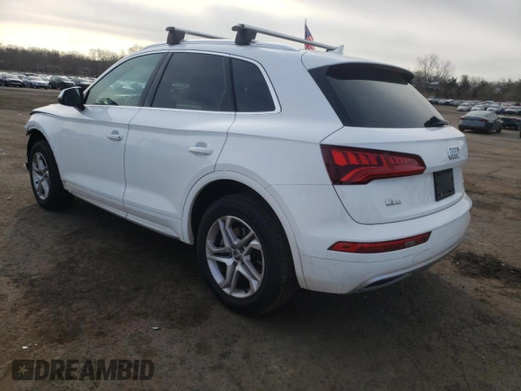 2019 Audi Q5 Premium with VIN WA1ANAFY7K2142694, listed as a Copart auction lot 50494455 with 85,857 mi miles and Salvage Title. Bid and sale history available at carsss.com. Image 2.