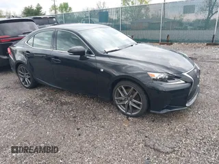 2015 Lexus IS 250 with VIN JTHCF1D20F5024578, listed as a IAAI auction lot 41922767 with 106,913 mi miles and . Bid and sale history available at DreamBid. Image 1.