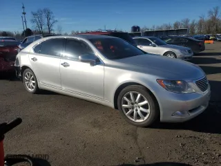2009 Lexus LS 460 LWB with VIN JTHGL46FX95035992, listed as a Copart auction lot 46688365 with 109,763 mi miles and Salvage Title. Bid and sale history available at carsss.com. Image 4.