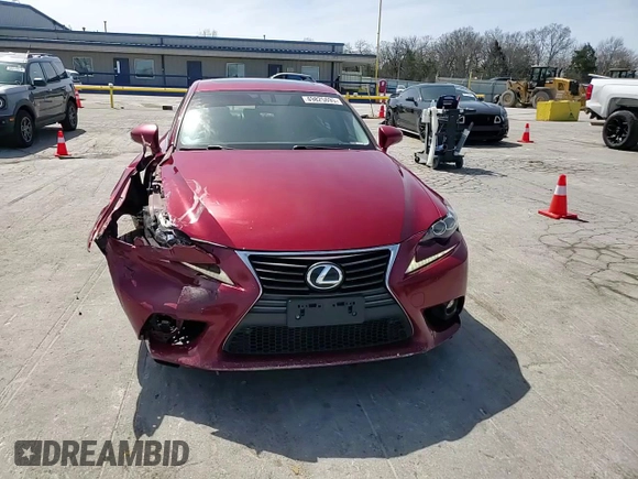 2015 Lexus IS 250 with VIN JTHCF1D2XF5017427, listed as a Copart auction lot 49825695 with 115,850 mi miles and Salvage Title. Bid and sale history available at DreamBid. Image 14.