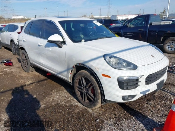 2016 Porsche Cayenne with VIN WP1AA2A20GKA36068, listed as a IAAI auction lot 41828945 with 86,938 mi miles. Bid and sale history available at carsss.com. Image 1.