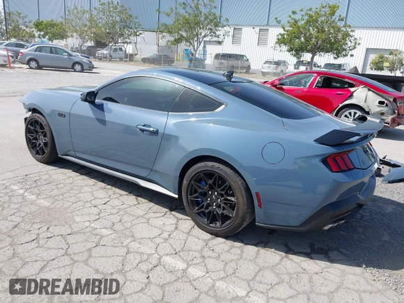 2024 Ford Mustang GT with VIN 1FA6P8CF7R5405332, listed as a IAAI auction lot 42271232 with 19,597 mi miles and . Bid and sale history available at DreamBid. Image 3.