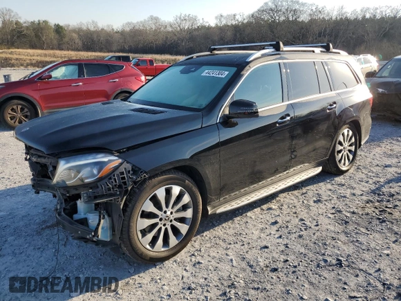 2018 Mercedes-Benz GLS 450 with VIN 4JGDF6EE9JB168101, listed as a Copart auction lot 44241304 with 92,639 mi miles and . Bid and sale history available at DreamBid. Image 1.