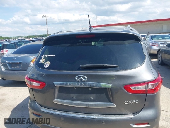 2015 Infiniti QX60 with VIN 5N1AL0MM6FC500885, listed as a IAAI auction lot 42348624 with 133,206 mi miles and . Bid and sale history available at DreamBid. Image 16.