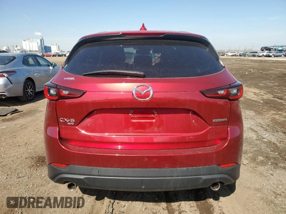 2023 Mazda CX-5 2.5 S Premium Package with VIN JM3KFBDM2P0193740, listed as a Copart auction lot 47616605 with 29,979 mi miles and Salvage Title. Bid and sale history available at carsss.com. Image 6.