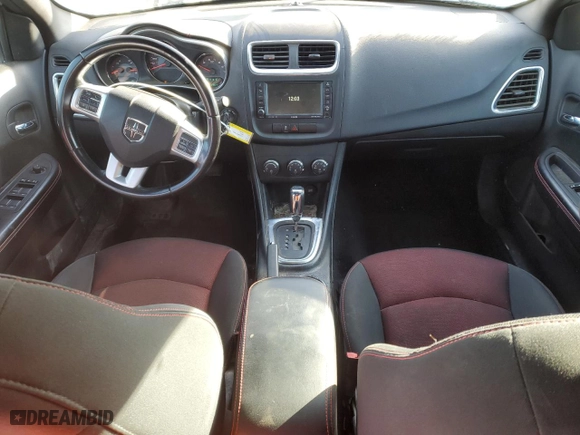 2011 Dodge Avenger Heat with VIN 1B3BD1FG1BN573648, listed as a Copart auction lot 41840175 with 153,864 mi miles and Salvage Title. Bid and sale history available at carsss.com. Image 8.