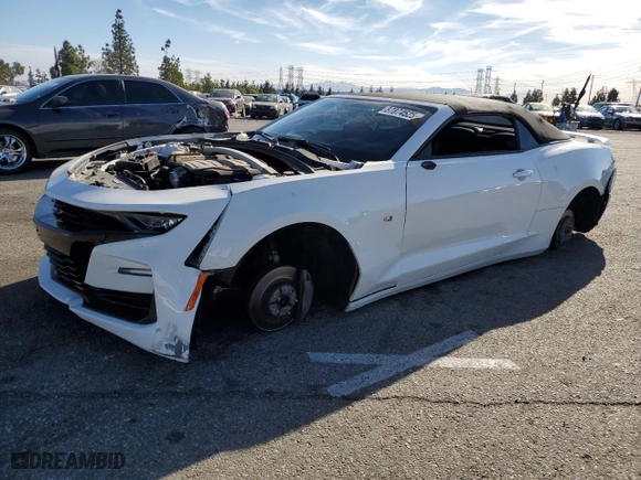 2019 Chevrolet Camaro 2SS with VIN 1G1FH3D73K0113755, listed as a Copart auction lot 87874525 with 65,533 mi miles and Salvage Title. Bid and sale history available at carsss.com. Image 1.