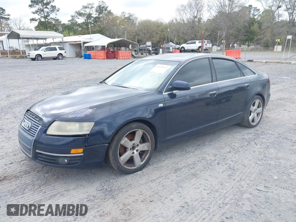 2005 Audi A6 with VIN WAUDG74F35N119978, listed as a IAAI auction lot 41835642 with 205,660 mi miles. Bid and sale history available at carsss.com. Image 2.