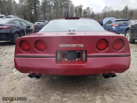 1988 Chevrolet Corvette with VIN 1G1YY2186J5109135, listed as a Copart auction lot 45809425 with 109,196 mi miles and Clean Title. Bid and sale history available at carsss.com. Image 6.