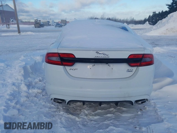 2015 Jaguar XF with VIN SAJXJ0FF0F8U85632, listed as a Copart auction lot 81074904 with 109,630 mi miles and Salvage Title. Bid and sale history available at carsss.com. Image 6.