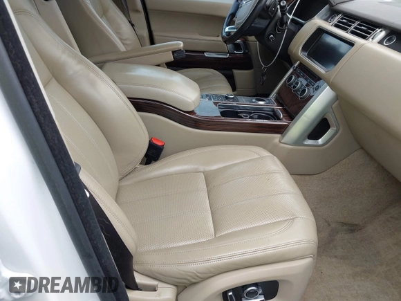 2017 Land Rover Range Rover HSE with VIN SALGS2FK2HA352914, listed as a IAAI auction lot 42344590 with 86,633 mi miles and . Bid and sale history available at DreamBid. Image 5.