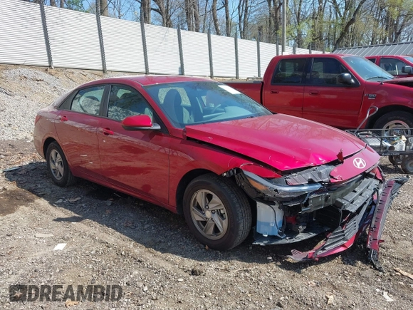 2025 Hyundai Elantra SE z VIN KMHLL4DG4SU856802, wystawiony jako IAAI lot #42102646 z przebiegiem 1 555 mil mil oraz . Historia ofert i sprzedaży dostępna na DreamBid. Obrazek 1.