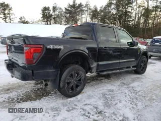 2024 Ford F-150 STX with VIN 1FTEW2LP9RKD96519, listed as a Copart auction lot 45815305 with 2,021 mi miles and Salvage Title. Bid and sale history available at carsss.com. Image 3.