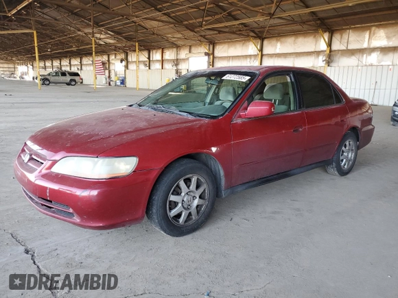 2002 Honda Accord SE с VIN JHMCG567X2C010075, выставлен на аукционе Copart как лот 61272585 с пробегом 314 584 миль миль и Чистый • Clean title. История ставок и продаж доступна на DreamBid. Изображение 1.