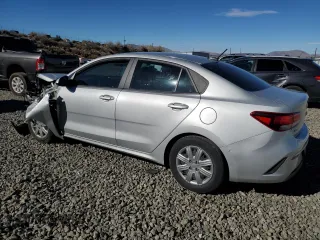 2021 Kia Rio LX with VIN 3KPA24AD0ME422550, listed as a Copart auction lot 77403554 with 12,158 mi miles and Salvage Title. Bid and sale history available at carsss.com. Image 2.