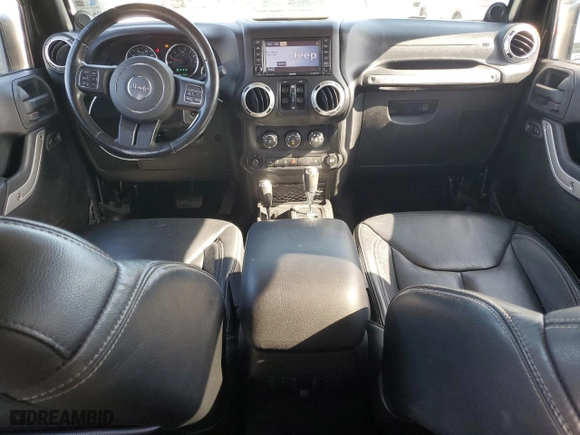 2013 Jeep Wrangler Unlimited Sahara with VIN 1C4HJWEG5DL585896, listed as a Copart auction lot 52007635 with 101,465 mi miles and Salvage Title. Bid and sale history available at carsss.com. Image 8.