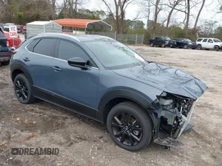 2024 Mazda CX-30 S Preferred with VIN 3MVDMBCM6RM653828, listed as a IAAI auction lot 41548259 with 3,466 mi miles and . Bid and sale history available at DreamBid. Image 1.
