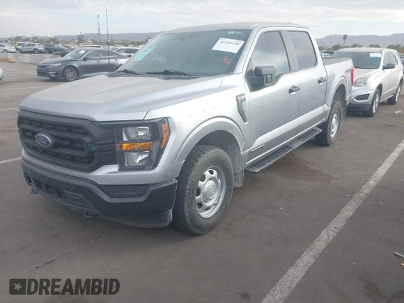 2023 Ford F-150 XL with VIN 1FTFW1ED9PFA89505, listed as a IAAI auction lot 41260198 with 56,805 mi miles. Bid and sale history available at carsss.com. Image 17.