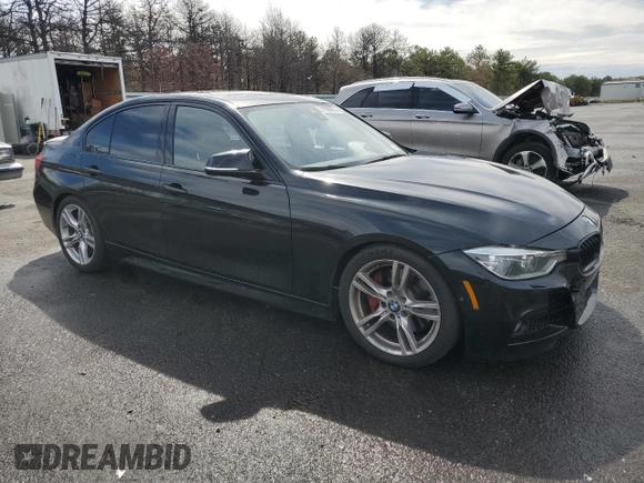 2017 BMW 3 Series 340i xDrive with VIN WBA8B7G30HNU38003, listed as a Copart auction lot 51908975 with 58,888 mi miles and Clean title. Bid and sale history available at DreamBid. Image 4.