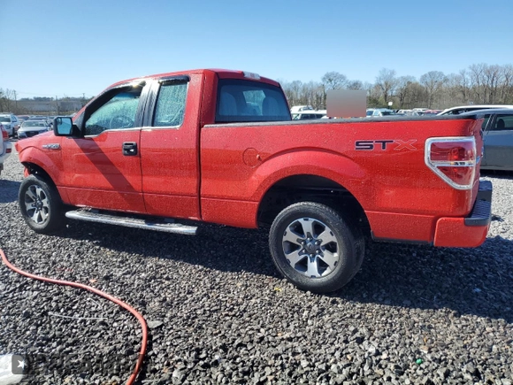 2013 Ford F-150 XL with VIN 1FTFX1CF8DFD90845, listed as a Copart auction lot 49657005 with 113,509 mi miles and Salvage Title. Bid and sale history available at carsss.com. Image 2.