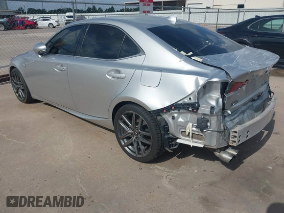 2019 Lexus IS 300 with VIN JTHBA1D28K5096603, listed as a IAAI auction lot 42496245 with 134,137 mi miles and . Bid and sale history available at DreamBid. Image 3.