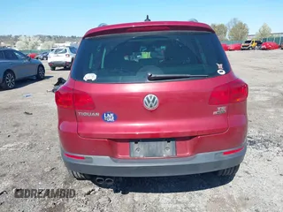 2016 Volkswagen Tiguan S with VIN WVGBV7AX4GW021564, listed as a IAAI auction lot 41995637 with 96,167 mi miles and . Bid and sale history available at DreamBid. Image 16.