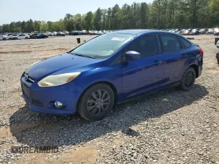 2012 Ford Focus SE with VIN 1FAHP3F20CL215573, listed as a Copart auction lot 51129555 with 112,283 mi miles and Salvage Title. Bid and sale history available at carsss.com. Image 1.