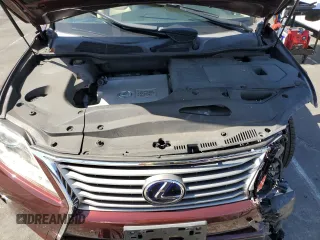 2013 Lexus RX 450h with VIN JTJZB1BA9D2008859, listed as a Copart auction lot 61040415 with 158,823 mi miles and Salvage title. Bid and sale history available at DreamBid. Image 12.
