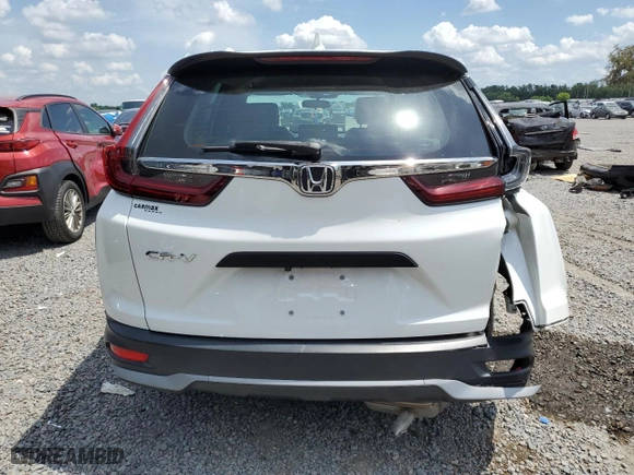 2020 Honda CR-V LX with VIN 2HKRW1H24LH417257, listed as a Copart auction lot 51298685 with 39,673 mi miles and Salvage Title. Bid and sale history available at carsss.com. Image 6.