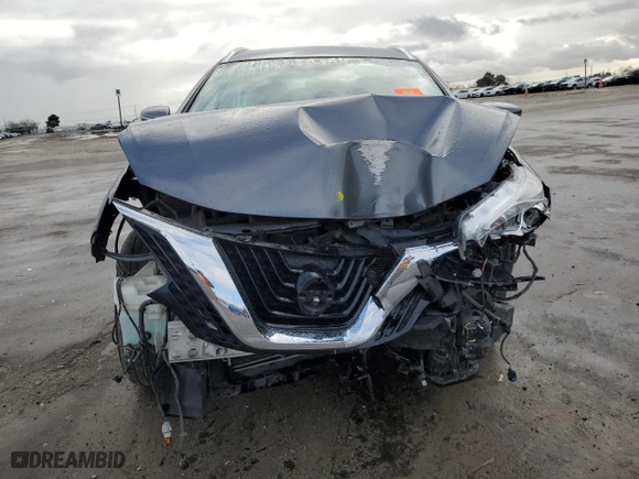 2015 Nissan Murano SL with VIN 5N1AZ2MG7FN253756, listed as a Copart auction lot 45412155 with 90,104 mi miles and Salvage Title. Bid and sale history available at carsss.com. Image 5.