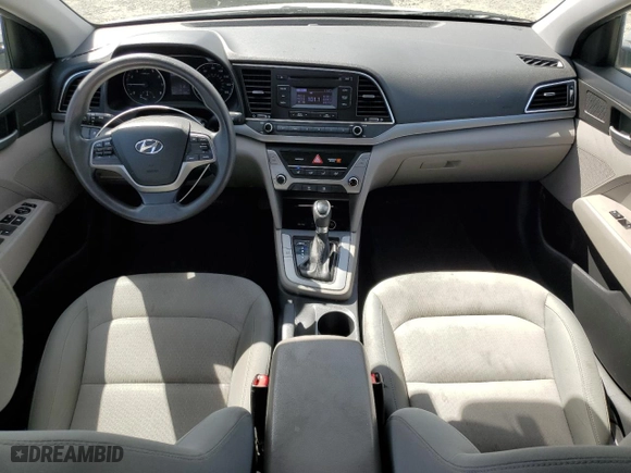 2017 Hyundai Elantra SE with VIN KMHD74LF9HU108458, listed as a Copart auction lot 52953525 with 111,985 mi miles and Salvage Title. Bid and sale history available at carsss.com. Image 8.