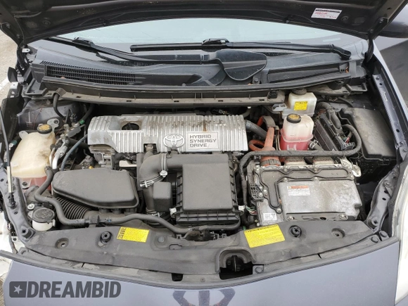 2011 Toyota Prius I with VIN JTDKN3DU0B1450673, listed as a Copart auction lot 55628305 with 152,244 mi miles and Salvage Title. Bid and sale history available at DreamBid. Image 11.