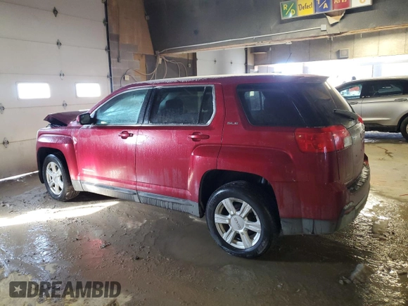 2014 GMC Terrain SLE with VIN 2GKFLVEKXE6180504, listed as a Copart auction lot 45851115 with 118,552 mi miles and Salvage Title. Bid and sale history available at carsss.com. Image 2.