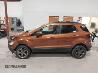 2018 Ford EcoSport SES with VIN MAJ6P1CL2JC170304, listed as a IAAI auction lot 40954855 with 112,012 mi miles and . Bid and sale history available at DreamBid. Image 14.
