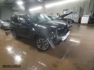 2015 Jeep Renegade Latitude with VIN ZACCJABT5FPC25184, listed as a Copart auction lot 47554035 with 94,101 mi miles and Salvage Title. Bid and sale history available at carsss.com. Image 14.
