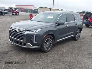 2024 Hyundai Palisade Calligraphy z VIN KM8R7DGE5RU806672, wystawiony jako IAAI lot #42119069 z przebiegiem 8 325 mil mil oraz . Historia ofert i sprzedaży dostępna na DreamBid. Obrazek 19.