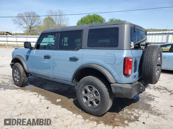 2024 Ford Bronco Big Bend with VIN 1FMDE7BH5RLA99341, listed as a Copart auction lot 52628935 with 15,919 mi miles and Salvage title. Bid and sale history available at DreamBid. Image 2.