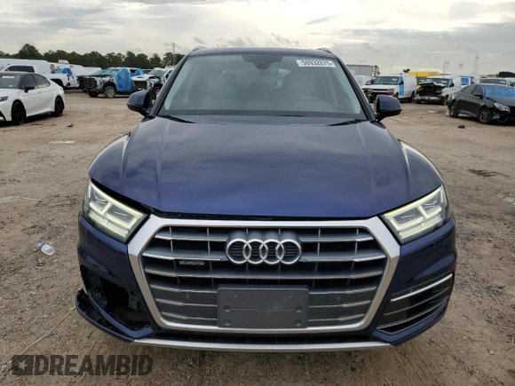 2018 Audi Q5 Premium Plus with VIN WA1BNAFY4J2147970, listed as a Copart auction lot 50932075 with 86,090 mi miles and Clean Title. Bid and sale history available at carsss.com. Image 5.